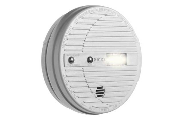 Smoke Alarm with Hush Button and Safety Light